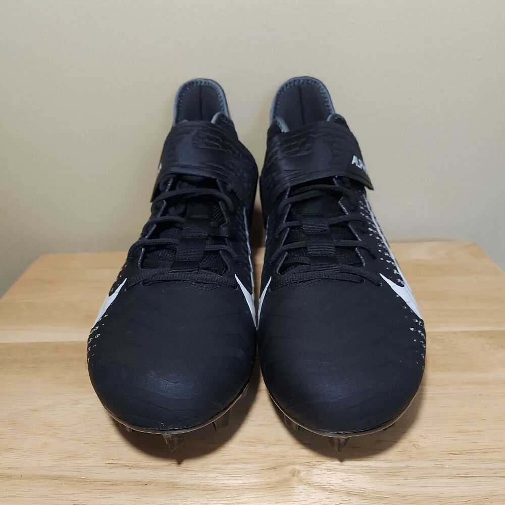 Nike Alpha Menace Pro 2 Wide Football Cleats Black White BV3951-001 Men's 13 W - Picture 2 of 7